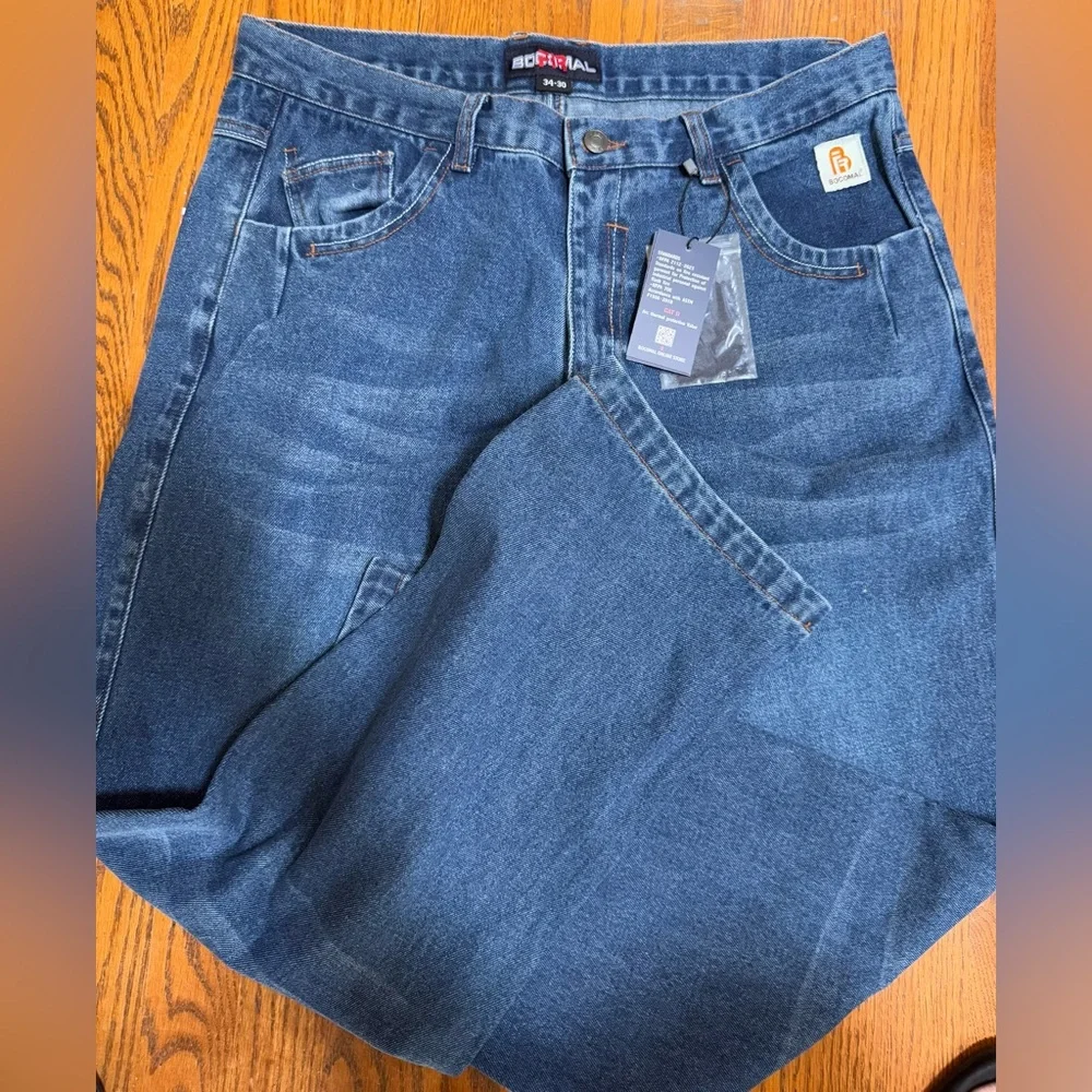 NWT Bocomal Fir Work Jeans. 34/30 - Picture 1 of 2